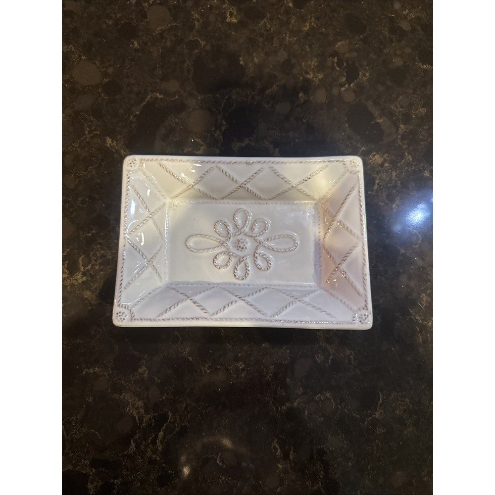 Juliana Rectangle Soap Dish Handmade in Portugal 2008